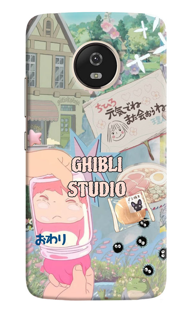 Studio Ghibli Moto G5 Hard Case Back Cover by Casekaro