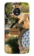 Rain Moto G5 Hard Case Back Cover by Casekaro