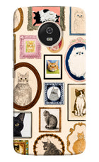 Mirror Cats Moto G5 Hard Case Back Cover by Casekaro