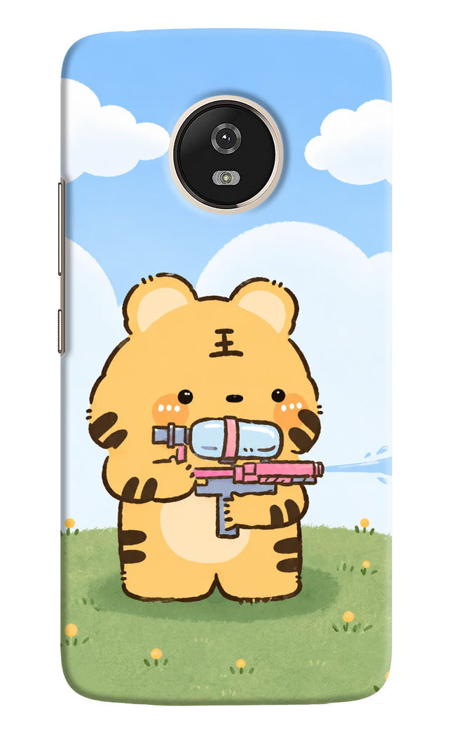 Tiger Treat Moto G5 Hard Case Back Cover by Casekaro