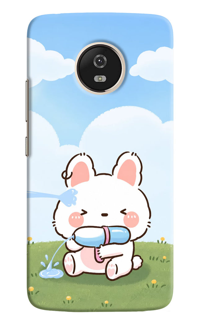 Bunny Treat Moto G5 Hard Case Back Cover by Casekaro