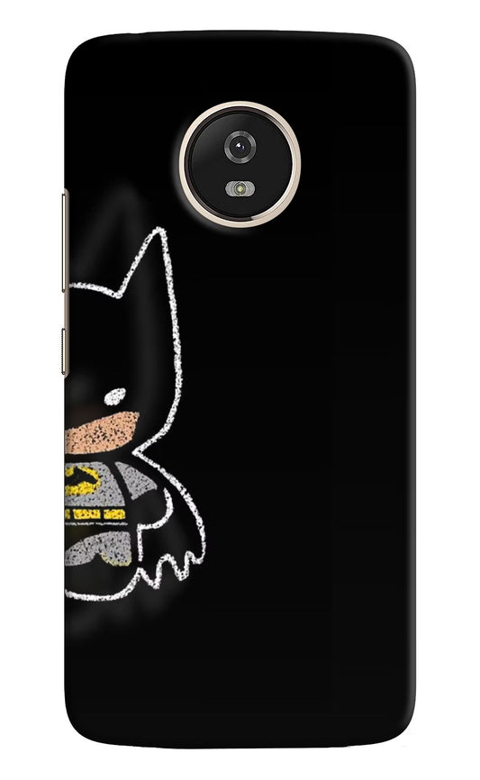 Bat Kitty Moto G5 Hard Case Back Cover by Casekaro