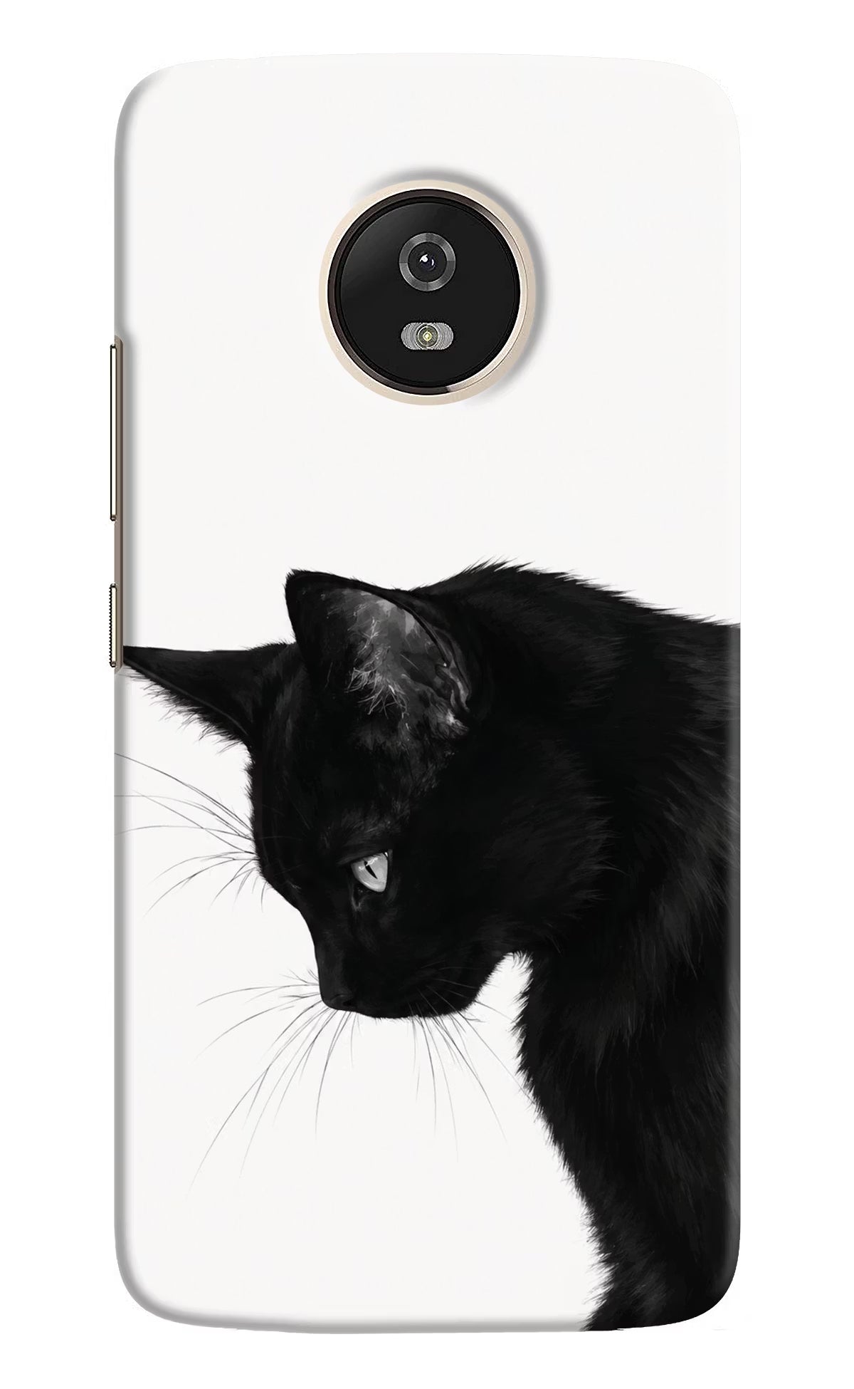 Shadow Gaze Moto G5 Back Cover