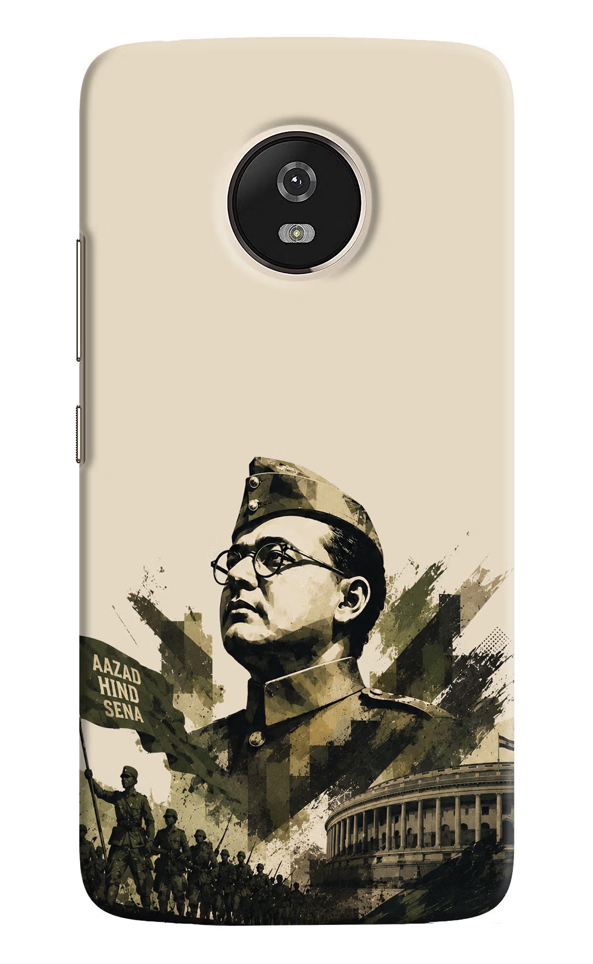 Netaji Rising Moto G5 Back Cover