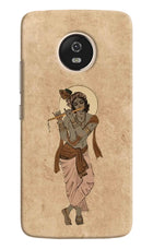 Krishna Moto G5 Hard Case Back Cover by Casekaro