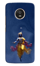 Cosmic Krishna Moto G5 Hard Case Back Cover by Casekaro