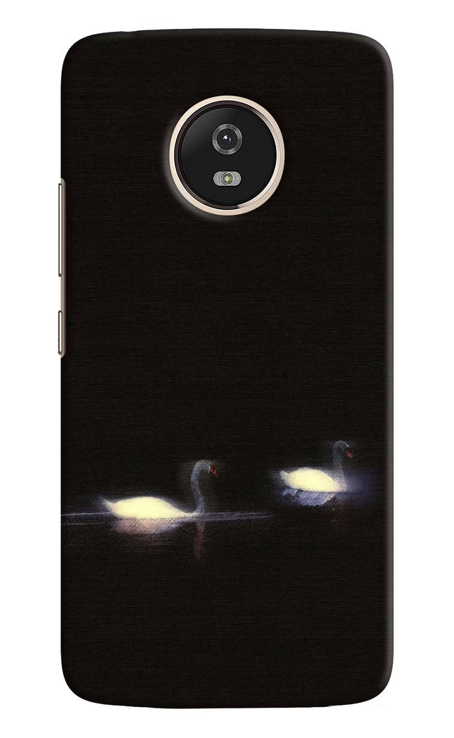 Silent Swans Moto G5 Hard Case Back Cover by Casekaro