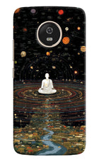 Space Monk Moto G5 Hard Case Back Cover by Casekaro