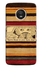 Vinyl Stripes Moto G5 Hard Case Back Cover by Casekaro