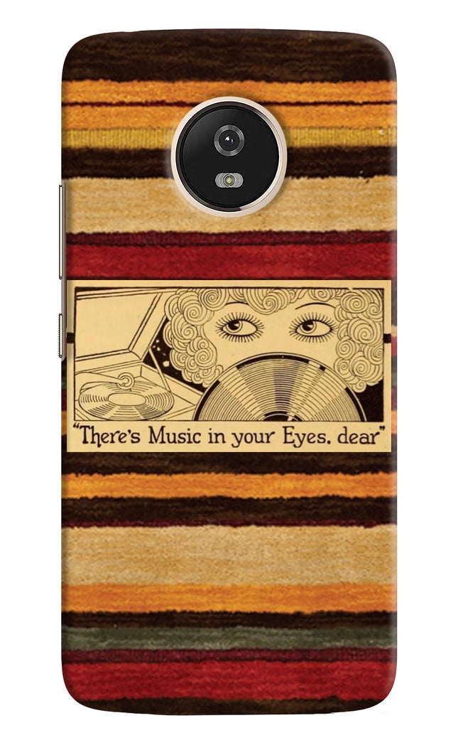Vinyl Stripes Moto G5 Hard Case Back Cover by Casekaro