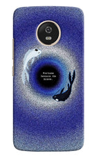 Dark Koi Moto G5 Hard Case Back Cover by Casekaro