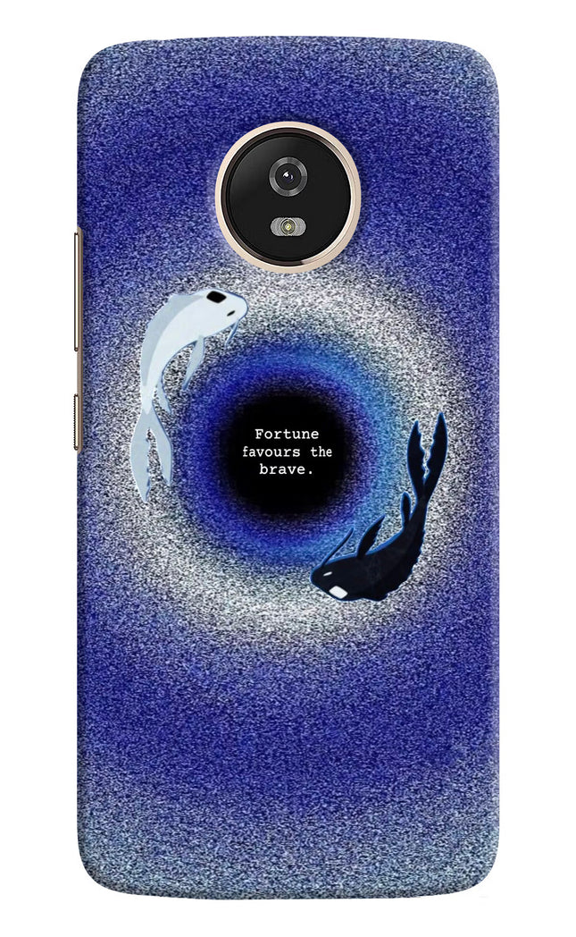 Dark Koi Moto G5 Hard Case Back Cover by Casekaro