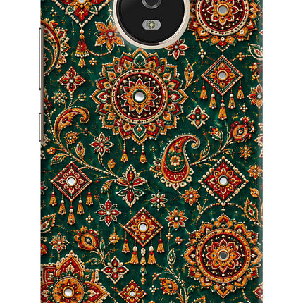 Green Pataka Moto G5 Hard Case Back Cover by Casekaro