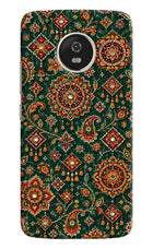 Green Pataka Moto G5 Hard Case Back Cover by Casekaro