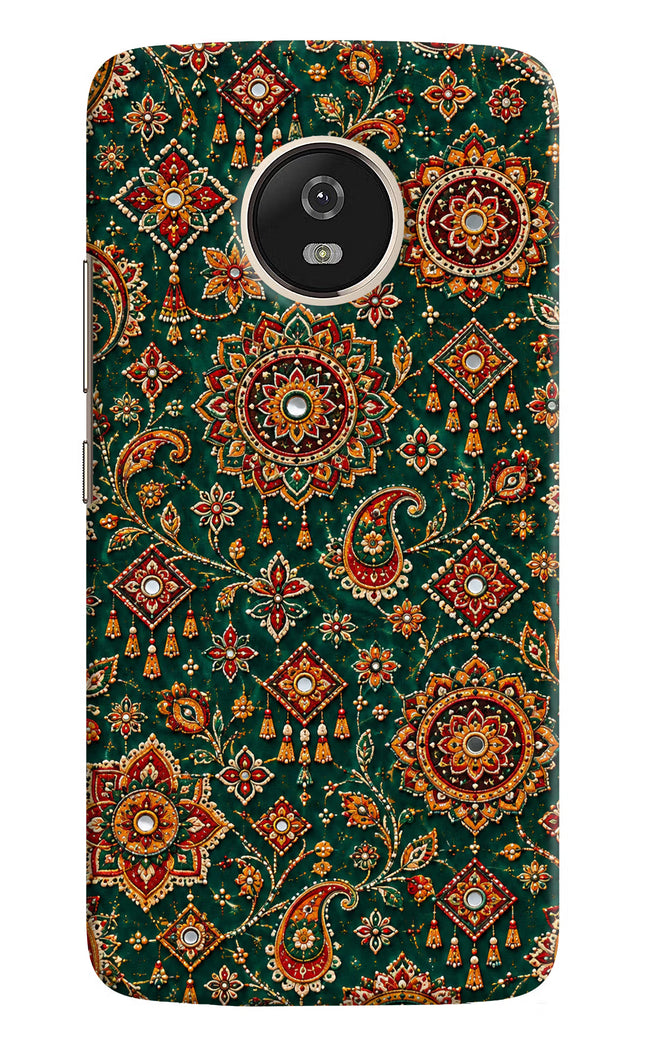 Green Pataka Moto G5 Hard Case Back Cover by Casekaro