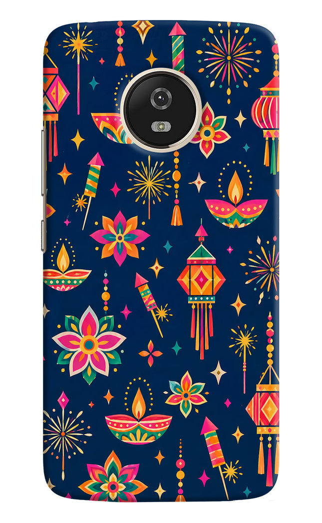Festive Pop Moto G5 Hard Case Back Cover by Casekaro