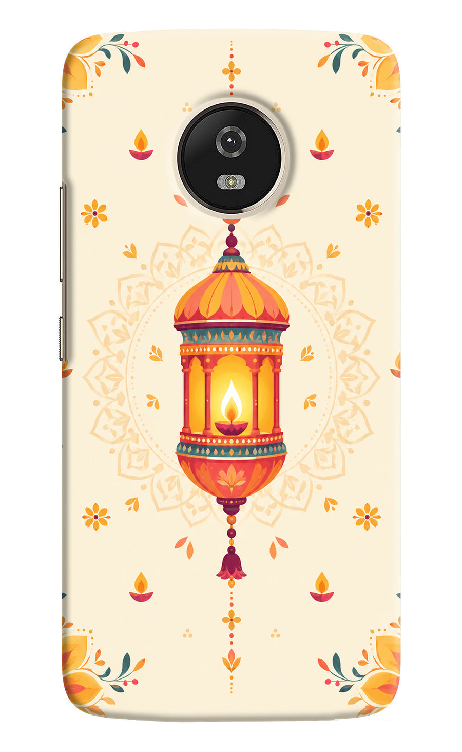 Golden Lantern Moto G5 Back Cover, Hard case