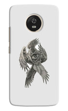 Accurate Angel Moto G5 Hard Case Back Cover by Casekaro