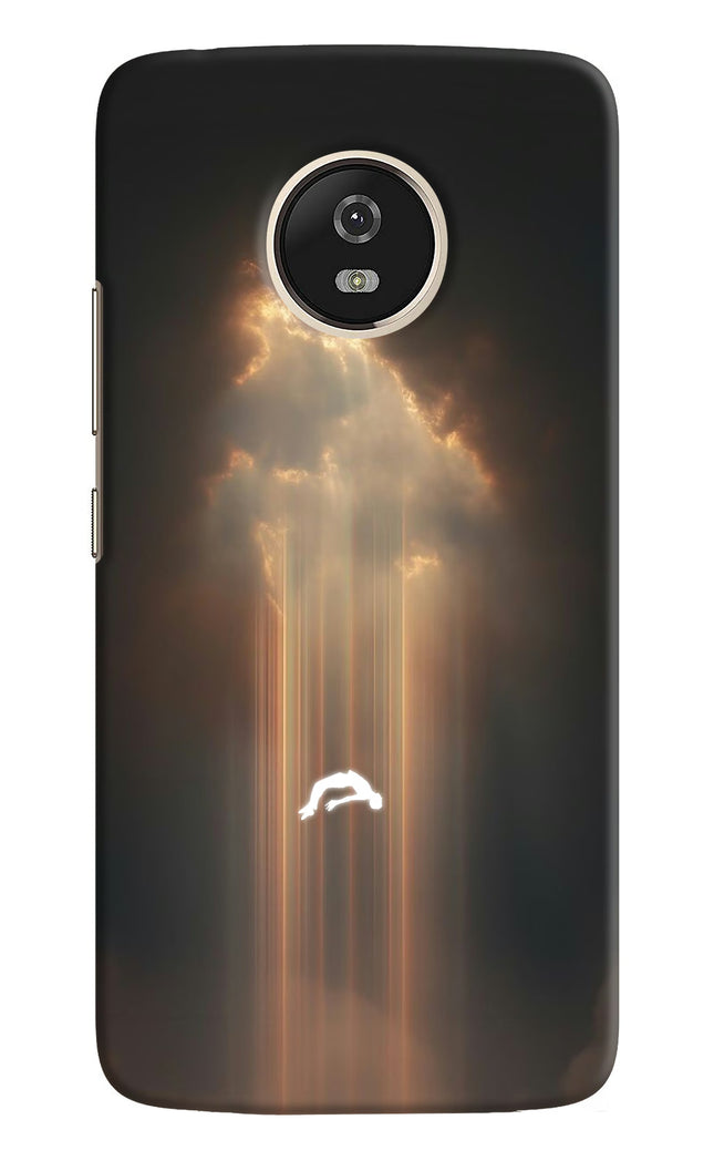 Heavenly Beam Moto G5 Hard Case Back Cover by Casekaro