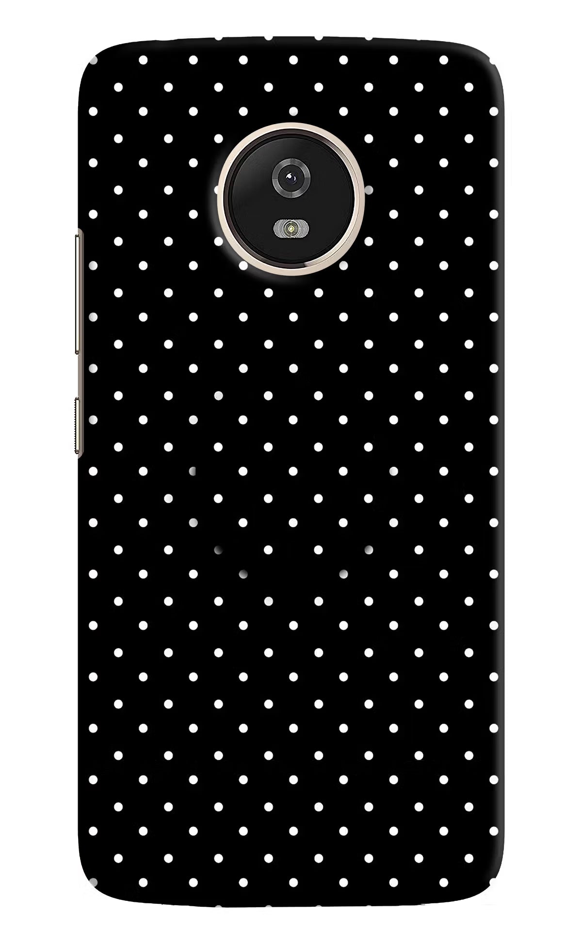 White Dots Moto G5 Pop Case by Casekaro