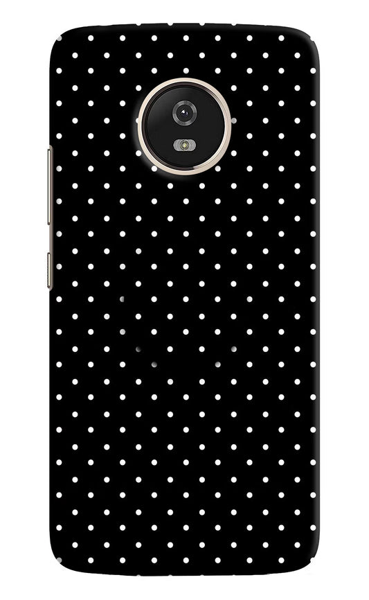 White Dots Moto G5 Pop Case by Casekaro
