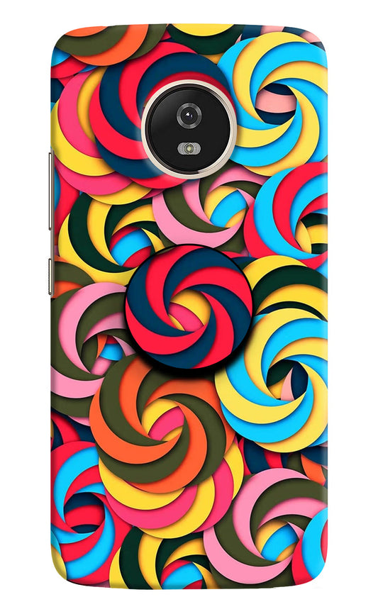 Spiral Pattern Moto G5 Pop Case by Casekaro