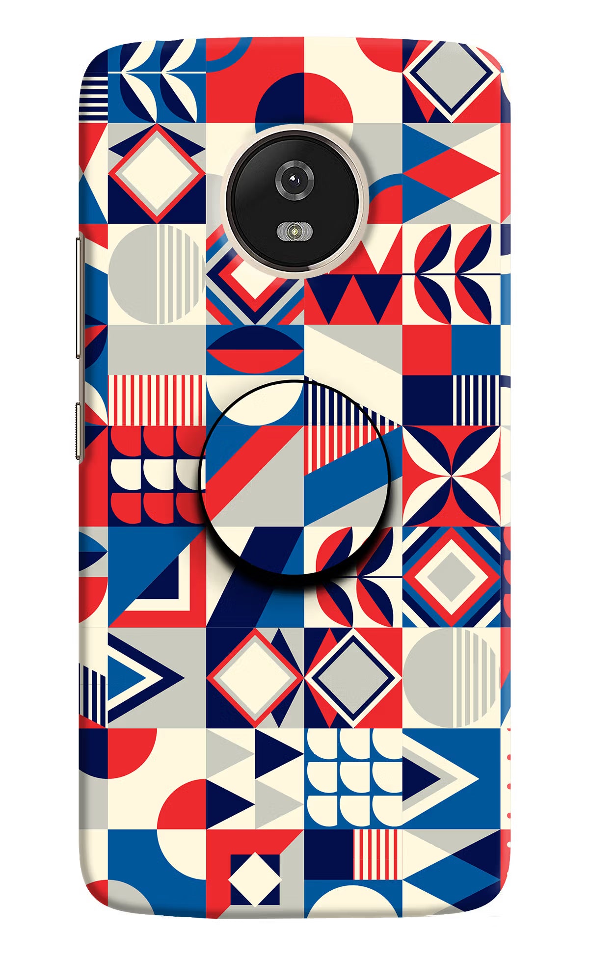 Colorful Pattern Moto G5 Pop Case by Casekaro