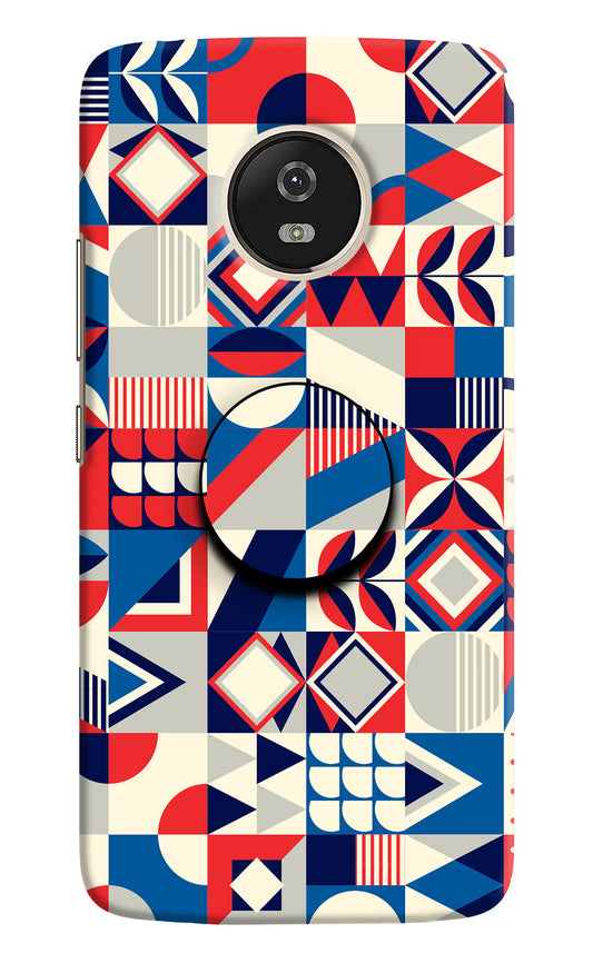 Colorful Pattern Moto G5 Pop Case by Casekaro