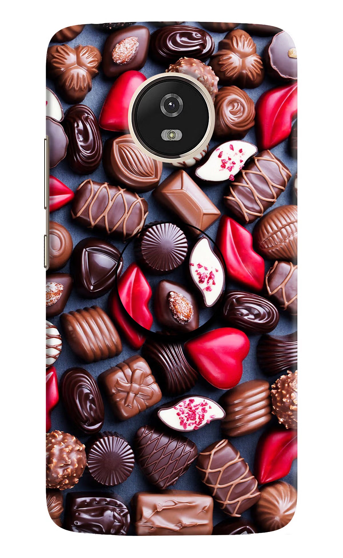 Chocolates Moto G5 Pop Case by Casekaro