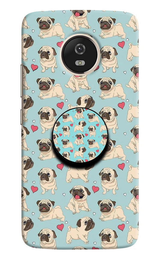 Pug Dog Moto G5 Pop Case by Casekaro
