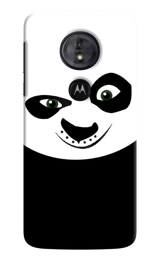 Panda Moto G6 Play Hard Case Back Cover by Casekaro
