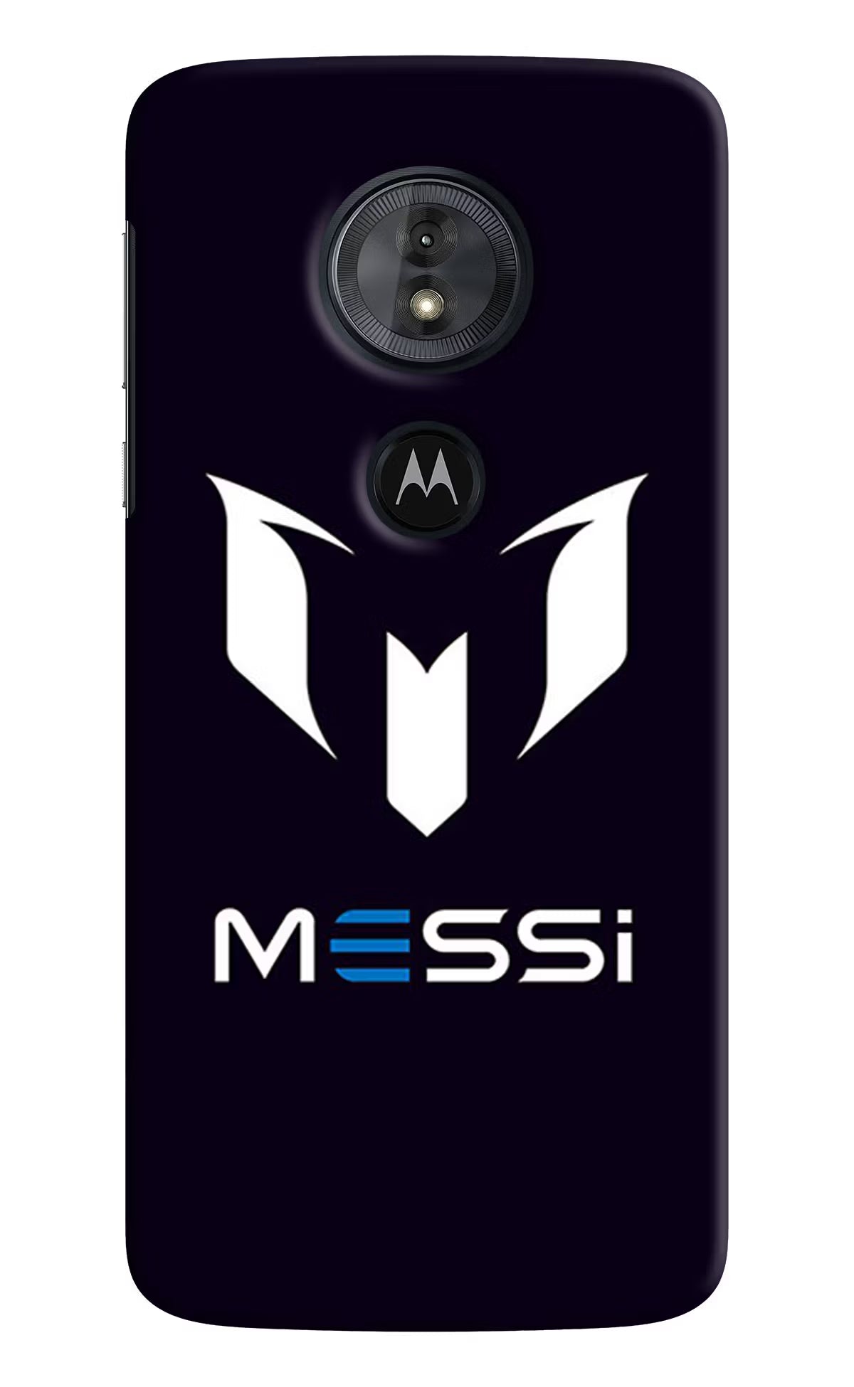 Messi Logo Moto G6 Play Hard Case Back Cover by Casekaro