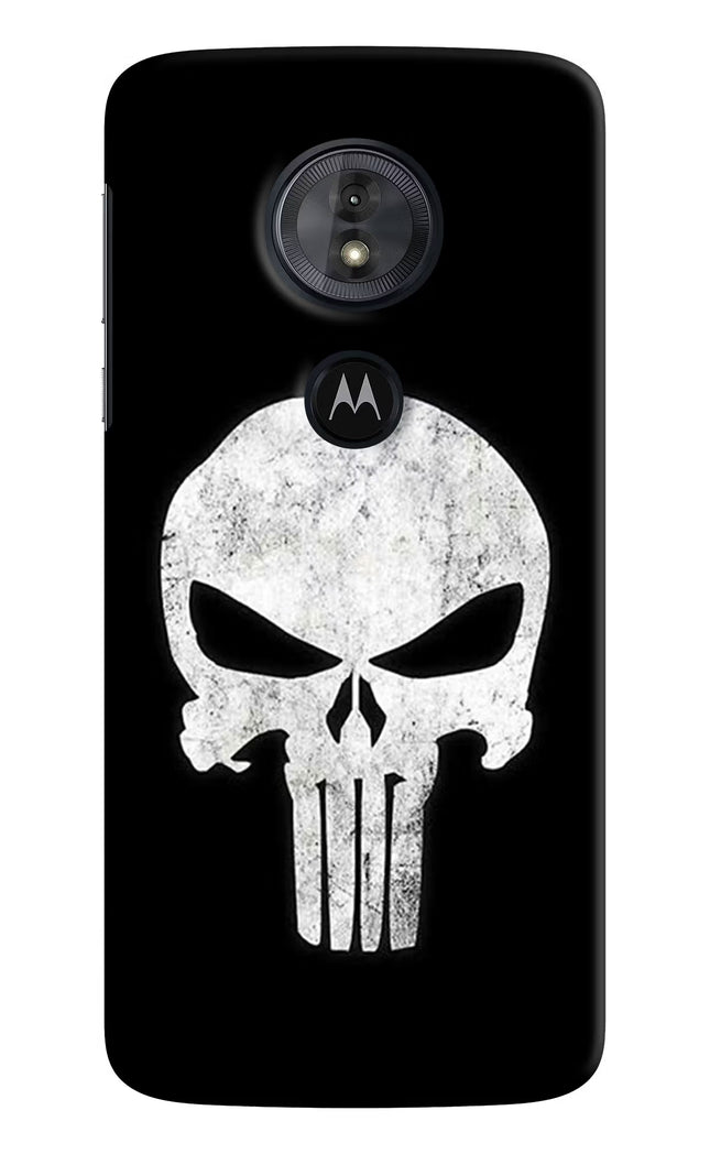 Punisher Skull Moto G6 Play Hard Case Back Cover by Casekaro
