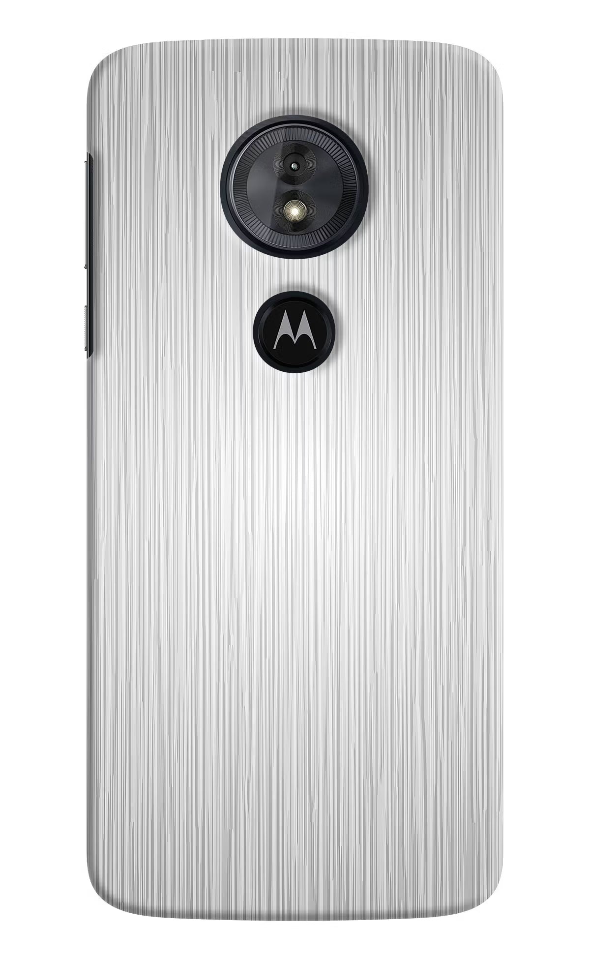 Wooden Grey Texture Moto G6 Play Hard Case Back Cover by Casekaro