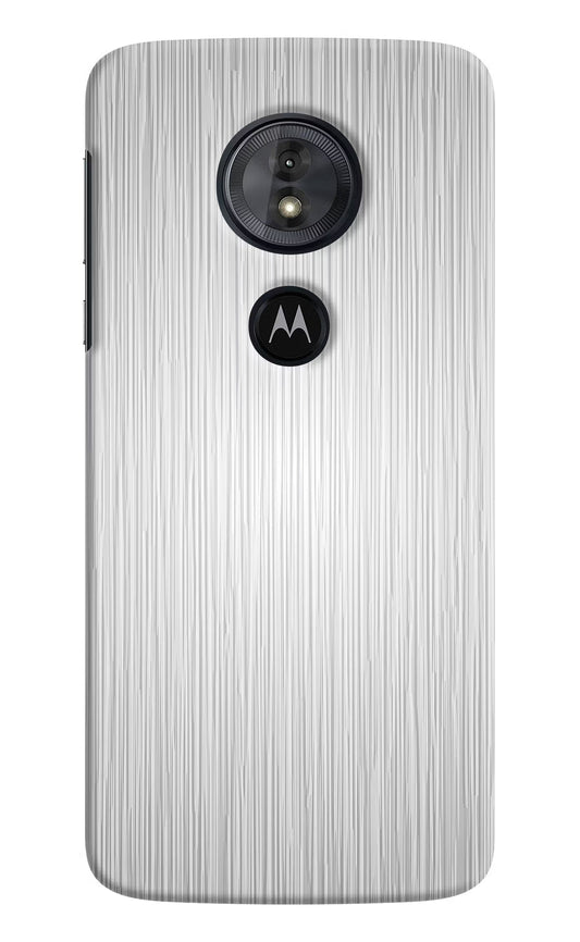 Wooden Grey Texture Moto G6 Play Hard Case Back Cover by Casekaro