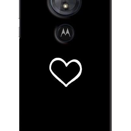 Heart Moto G6 Play Hard Case Back Cover by Casekaro