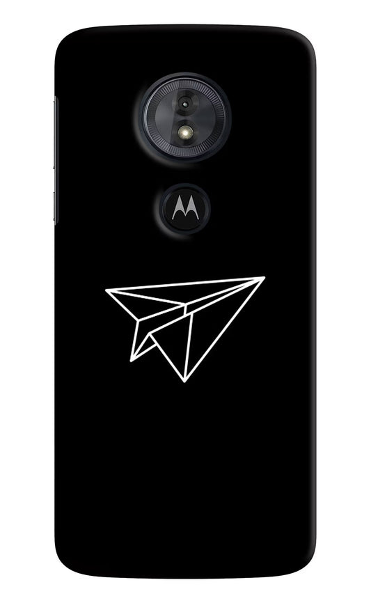 Paper Plane White Moto G6 Play Hard Case Back Cover by Casekaro