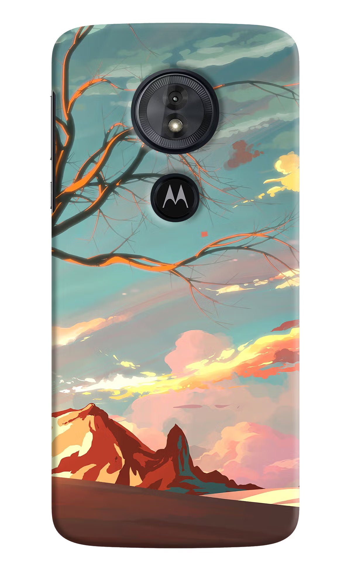 Scenery Moto G6 Play Hard Case Back Cover by Casekaro