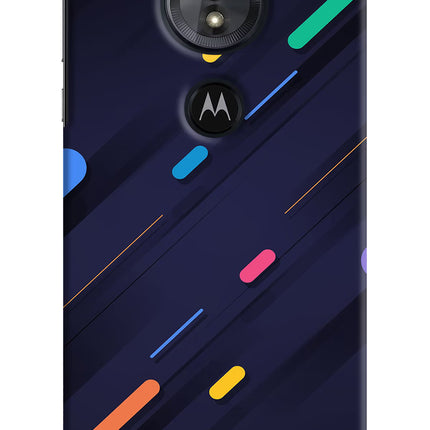 Abstract Design Moto G6 Play Hard Case Back Cover by Casekaro