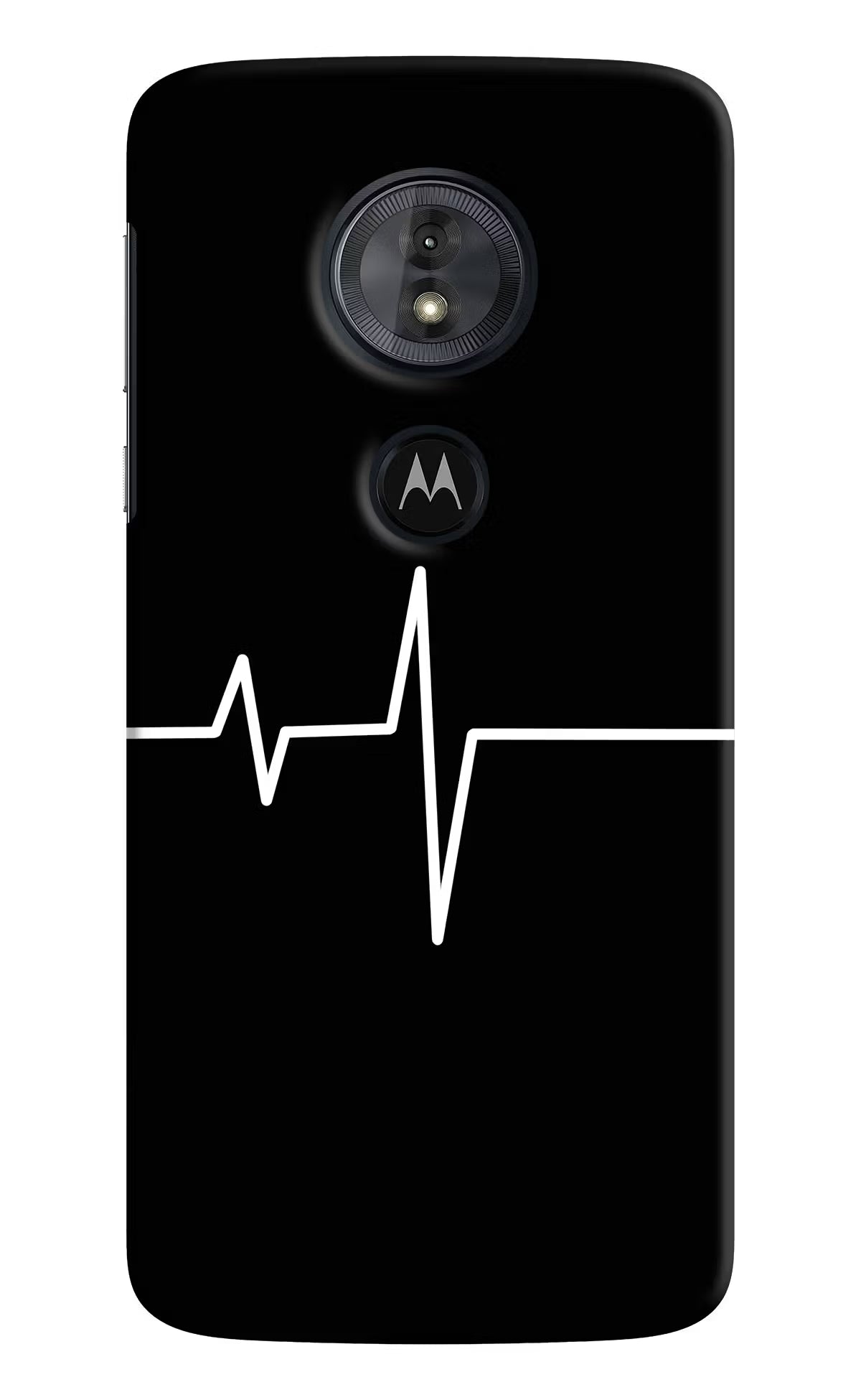 Heart Beats Moto G6 Play Hard Case Back Cover by Casekaro