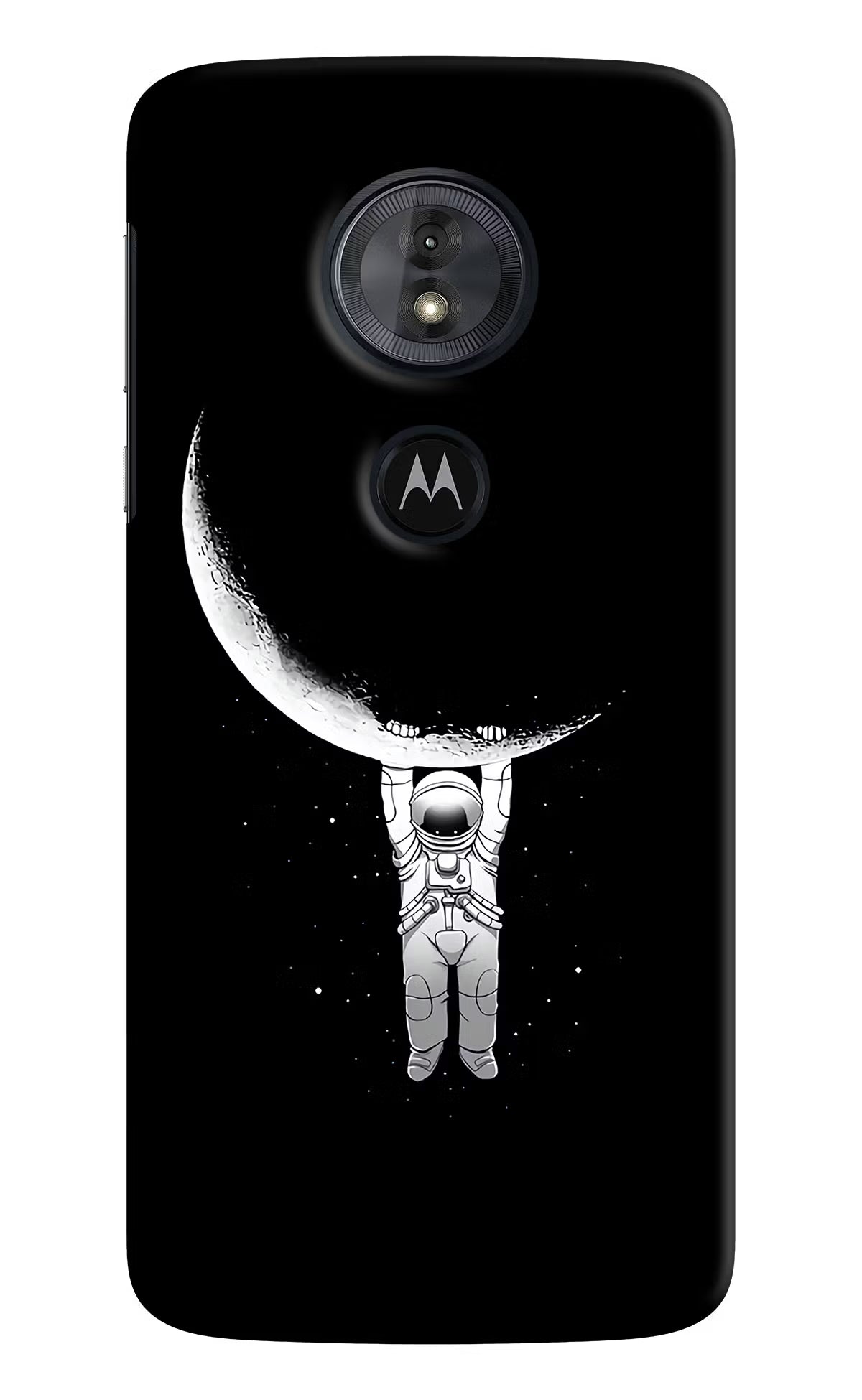 Moon Space Moto G6 Play Hard Case Back Cover by Casekaro