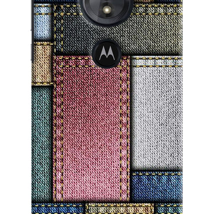 Multicolor Jeans Moto G6 Play Hard Case Back Cover by Casekaro