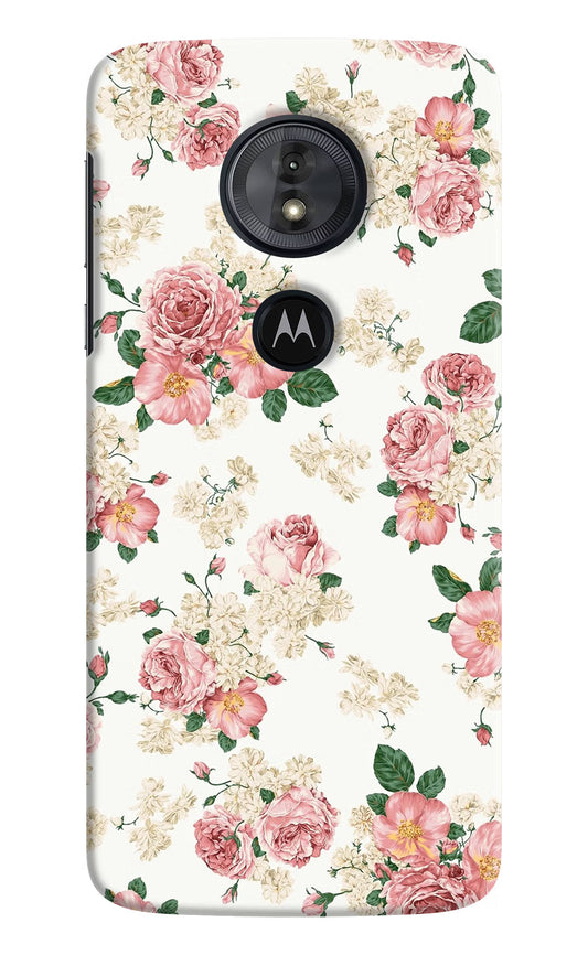 Flowers Moto G6 Play Hard Case Back Cover by Casekaro
