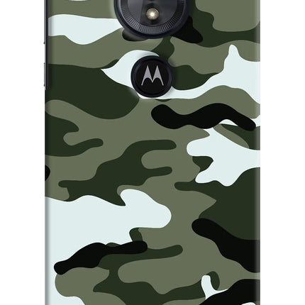 Camouflage Moto G6 Play Hard Case Back Cover by Casekaro