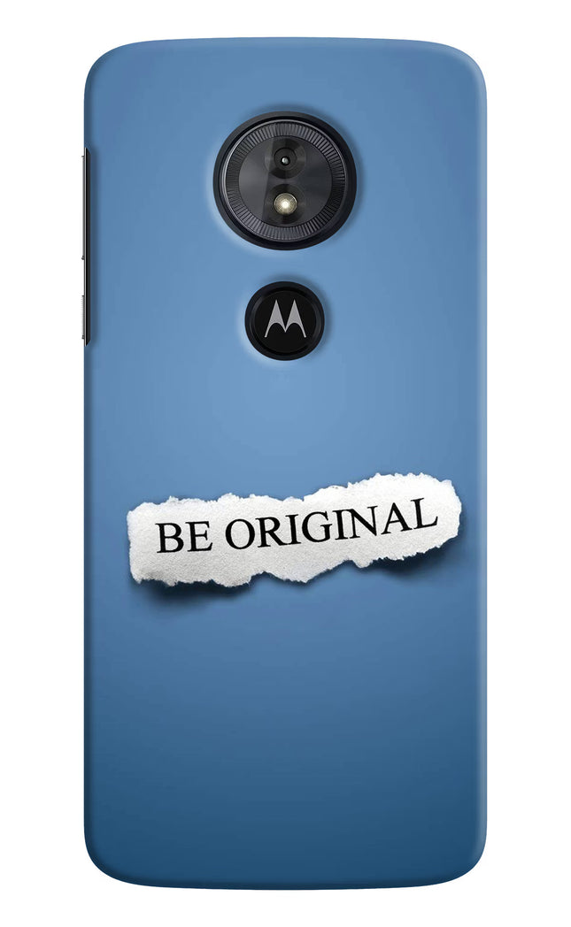 Be Original Moto G6 Play Hard Case Back Cover by Casekaro
