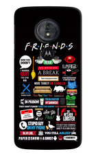 FRIENDS Moto G6 Play Hard Case Back Cover by Casekaro