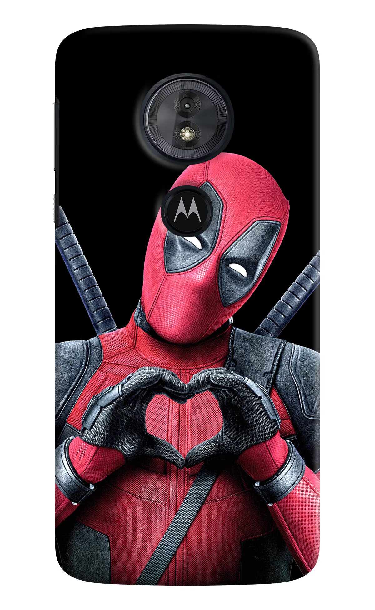 Deadpool Moto G6 Play Hard Case Back Cover by Casekaro