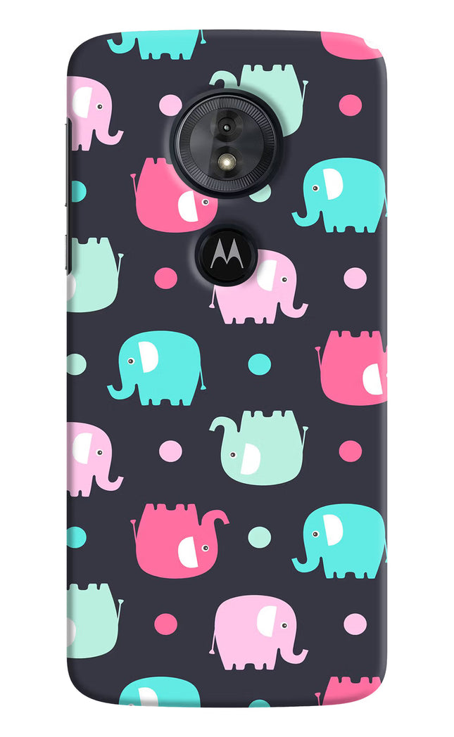 Elephants Moto G6 Play Hard Case Back Cover by Casekaro