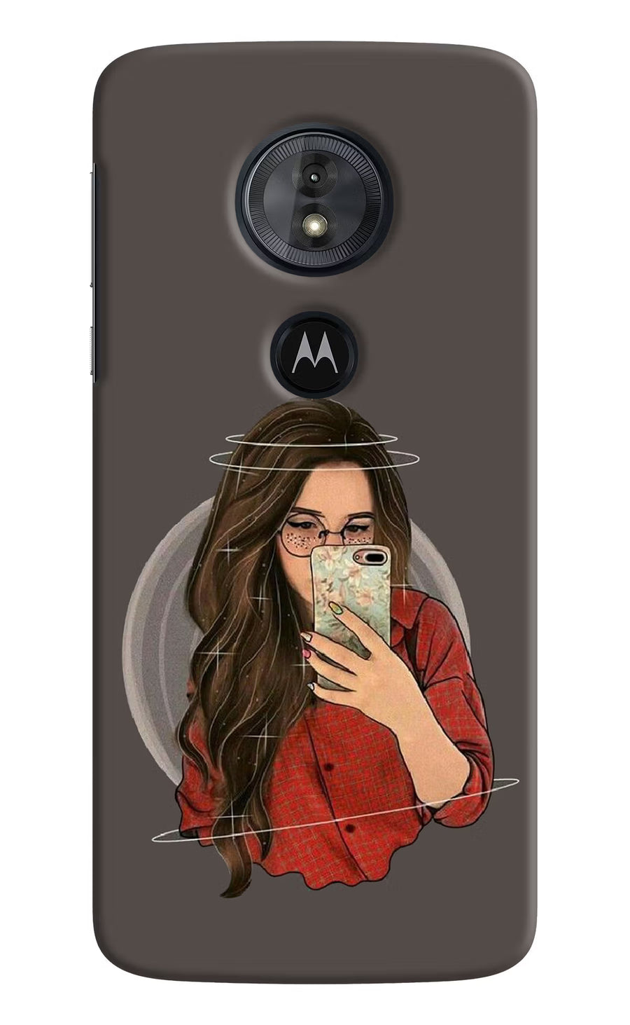 Selfie Queen Moto G6 Play Back Cover, Hard case