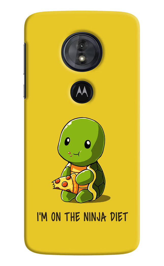 I'm on Ninja Diet Moto G6 Play Hard Case Back Cover by Casekaro